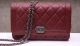 Boy Chanel Mini Flap Bags in Elegant Burgundy Cannage Pattern