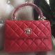 Replica Chanel Classic Flap Bag in Red Sheepskin Leather - A92236. Best Quality!