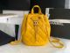 Chanel Calfskin Backpack in Original Yellow Leather - AS3211