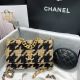 Chanel 19 Flap Bag WOC 33817 Apricot and Black - JK4006