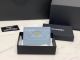 Chanel Classic Card Holder in Light Blue Calfskin & Gold-Tone Metal A31510