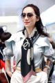 Chanel Love Heart Logo Silk Scarf