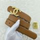 Chanel belt 30mm luxury genuine leather sale