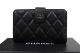 Chanel Matelasse Bi-Fold Wallet in Original Cannage Pattern Leather in Black