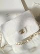 Chanel White Flap Bag 1116 - Classic Style with Timeless Elegance