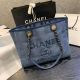 Chanel Large Blue Shoulder Bag A67001 - JK3960
