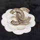 Chanel Logo Brooch with Crystal Detail - CE8112