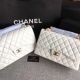 Chanel Classic Flap Bag in Original White Leather - A1113