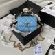 Imitation Chanel Blue Clutch with Chain AP2758 - Chanel Brand Keywords: fashion accessories, luxury handbag, designer purse.