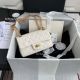 Chanel 2.55 Calfskin Flap Bag White - A37586