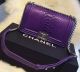 Chanel Boy Flap Shoulder Bag in Violet Python Leather A66095 Silver