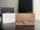 Chanel Classic Lambskin Taupe Handbag 01112 in Gold-Tone Metal