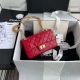 1:1 Chanel 2.55 Calfskin Flap Bag in Red Color with Serial Number A37586