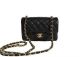 Chanel Classic Flap Bags in Black with Original Cannage Patterns and Gold Hardware