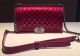 Boy Chanel Flap Shoulder Bag in Red Sheepskin Leather with Silver Hardware - A67189