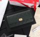 Chanel Blackish Green Calfskin Leather & Gold-Tone Metal Bag