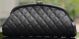Chanel Black Clutch Bag with Cannage Pattern - A32342
