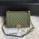Boy Chanel Flap Bag in Original Caviar Leather - A67088 - Dark Green, JK3154. Discover More!
