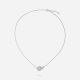 Chanel CC Logo Pendant Necklace Gold Chain CE8215