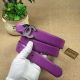 Top Quality Replica Chanel 30mm Leather Belt in Purple Color CH5232. High-Quality Material Used.