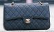 Knockoff Chanel Classic Flap Bag Black Cannage Pattern Gold A1113