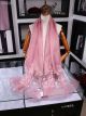 Chanel Pink Cashmere Scarf CH1110B