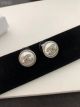 Imitation Chanel Earrings with Classic Logo Design CE8382