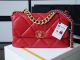 Chanel 19 Red Flap Bag AS1161 - Optimal English Title