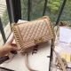 Boy Chanel Flap Bag in Original Leather, Apricot Color, Model B67086 - Authentic with Serial Number JK5450UE80.