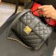 Chanel Black Calfskin and Gold-Tone Metal AS0804 Black - Searching for Chanel, Leather, Luxury, Gold-Tone Metal.