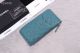 Replica Chanel Grained Calfskin Classic Pouch A84402 Sky Blue