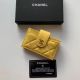 Yellow Chanel Card Holder AP0342