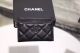 Chanel Black Wallet C9302