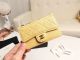 Chanel Classic Yellow Card Holder AP0374