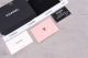 Chanel Classic Card Holder in Pink Grained Calfskin and Gold-Tone Metal