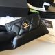 Hot Chanel Classic Wallet in Calfskin & Gold-Tone Metal, Black A84368
