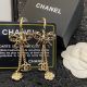 Imitation Chanel Earrings with Classic Double C Logo
