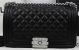 Boy Chanel Flap Bag in Original Calfskin Leather - Black - A67025