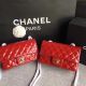Chanel Classic Flap Mini Bag in Original Red Leather A1117 - Chanel Keywords: Chanel, Bag, Classic, Flap, Mini, Leather, Red