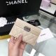 BOY CHANEL Card Holder A84431 Gold