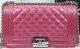 Boy Chanel Flap Bag in Original Pearly Patent Leather - A67025 Rose, Chanel Keywords: Boy Chanel, Flap Bag, Pearly, Patent Leather
