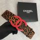 Red Chanel wide leather belt measuring 53 mm, style CC4265. Perfect for adding a touch of luxury to any outfit.