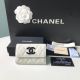 Chanel Calfskin Card Holder AP1966 White