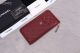 Fashion Chanel Classic Pouch in Grained Calfskin and Gold-Tone Metal - Burgundy