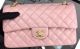 Chanel 2.55 Series Flap Bag in Pink Sheepskin Leather - A06375 Gold