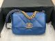 Chanel 19 Flap Bag in Blue AS1160