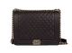 Replica Chanel Boy Flap Shoulder Bag with Original Cannage Pattern in Black