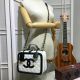 Chanel White Calfskin Leather Mini Shoulder Bag 6070 - Classic Designer Handbags