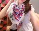 Chanel Colors Silk Square Scarf