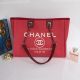 High-Quality Replica Chanel Medium Canvas Tote Shopping Bag A68045 Rose